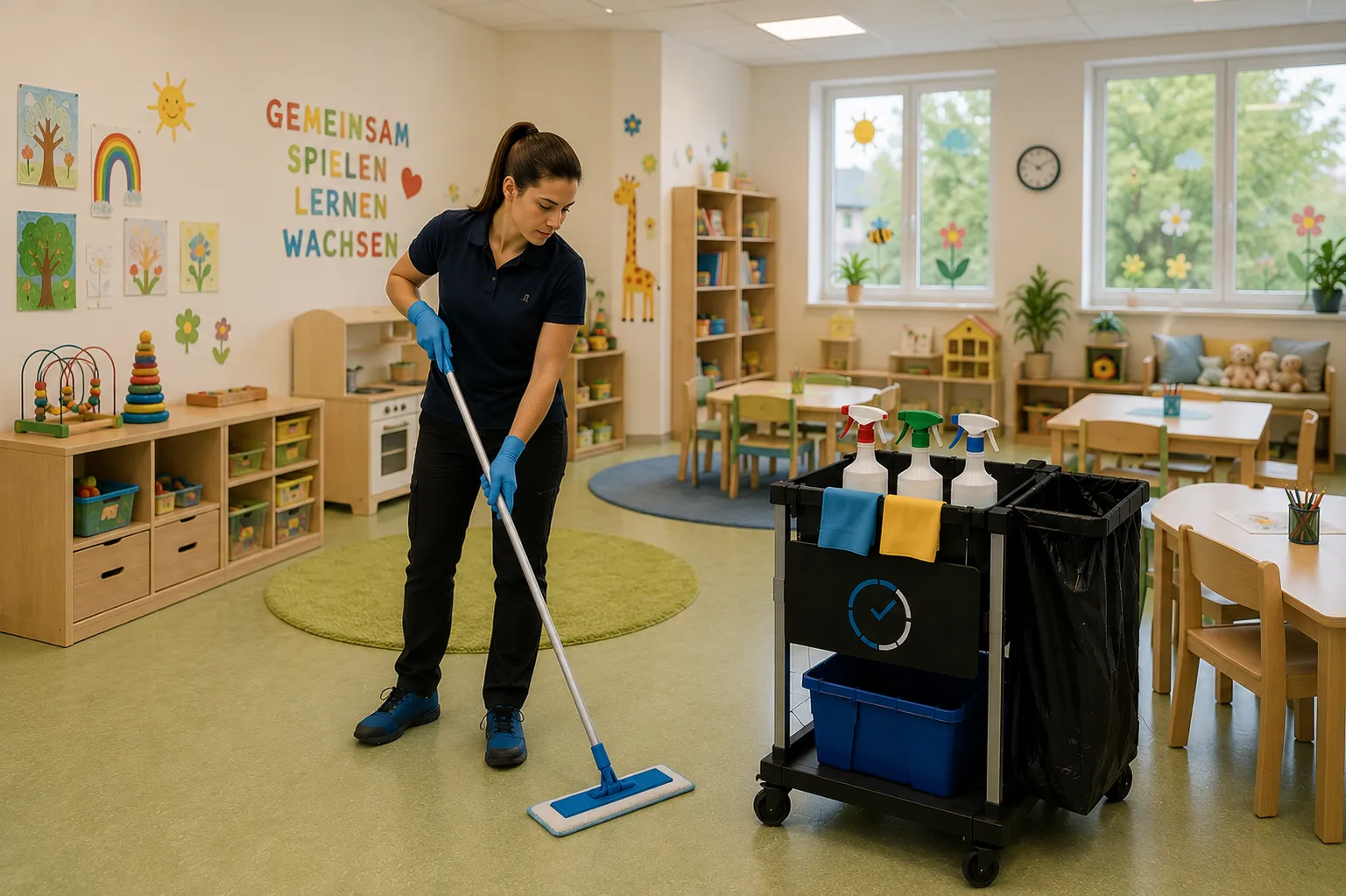 Kindergartenreinigung