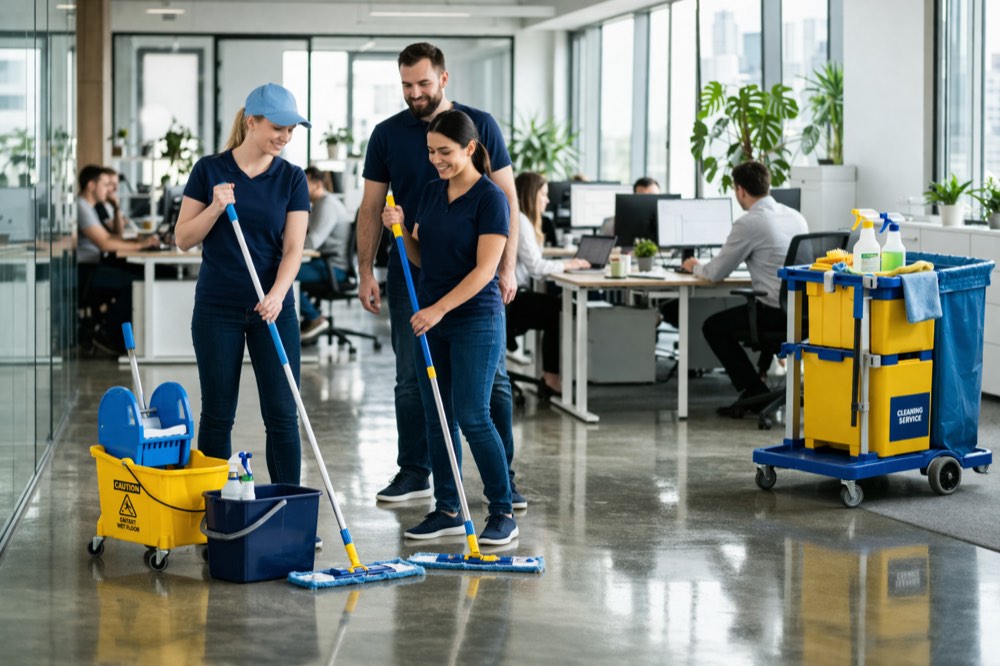 Boden- und Oberflächenpflege